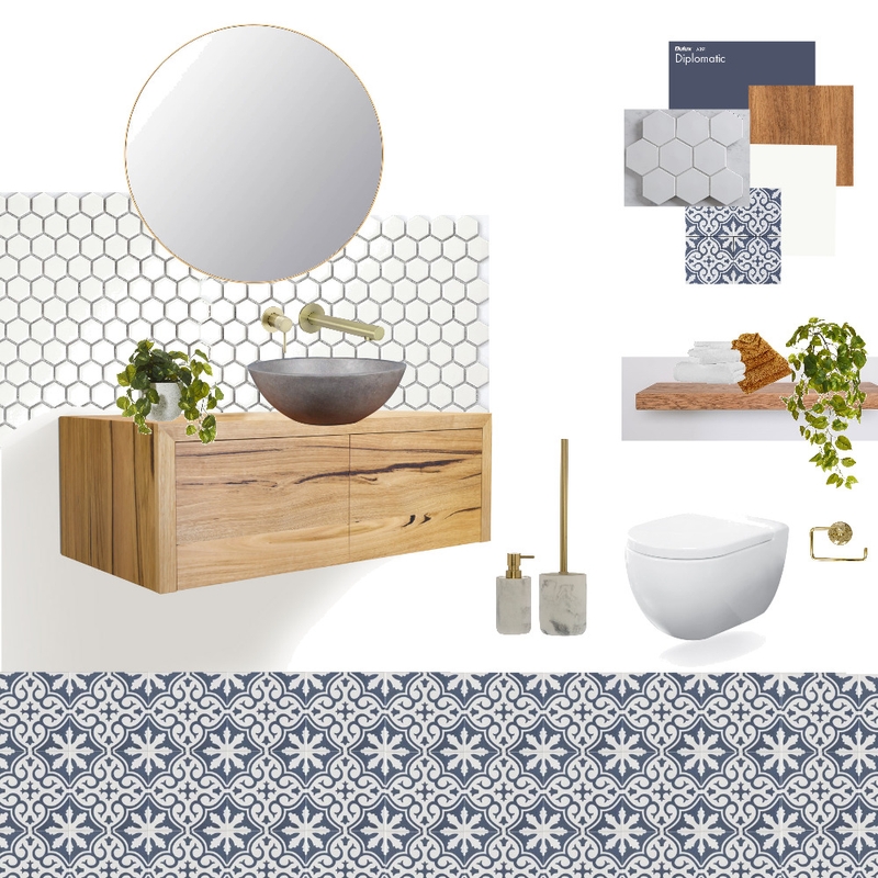 Module 9: Toilet Mood Board by ramanning02 on Style Sourcebook