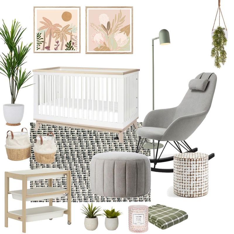 nursery girl Mood Board by KUTATA Interior Styling on Style Sourcebook