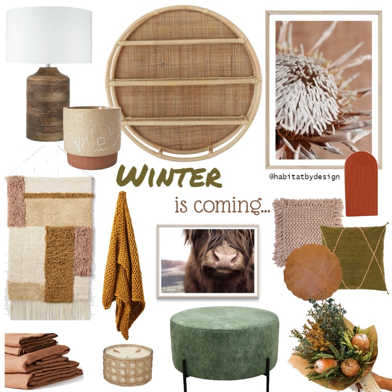 Winter is coming... Mood Board by Habitat_by_Design on Style Sourcebook