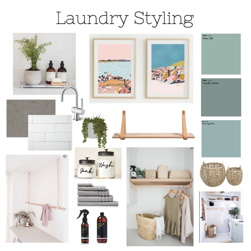 Laundry Styling Mood Board by HayleyEdwards on Style Sourcebook