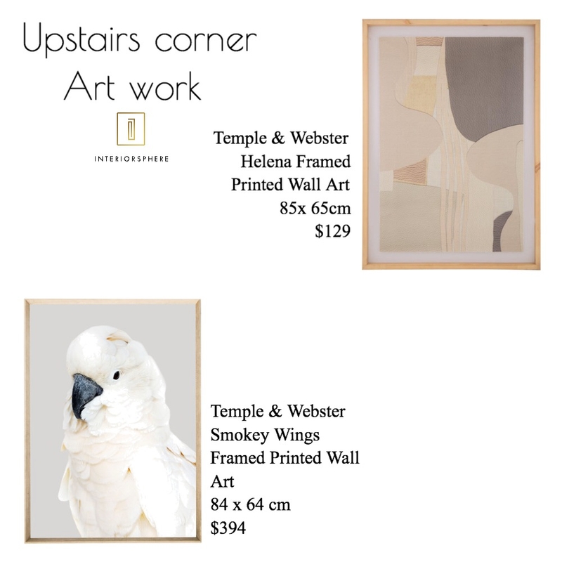 9 Burt St Rozelle Upstairs Corner Art work Mood Board by jvissaritis on Style Sourcebook