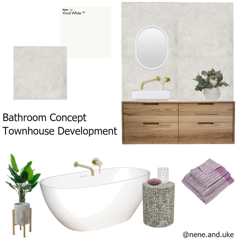 Contemporary Bathroom Mood Board by nene&uke on Style Sourcebook