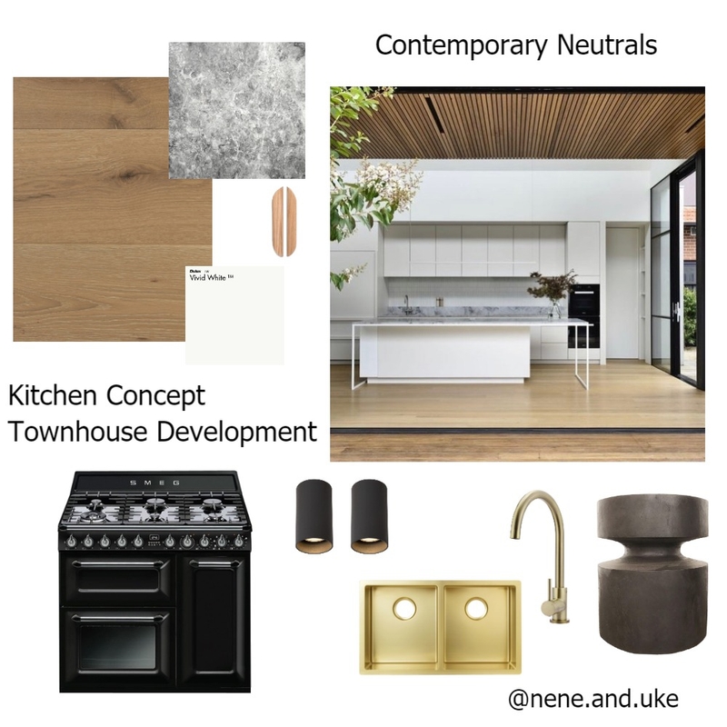 Contemporary Kitchen Mood Board by nene&uke on Style Sourcebook