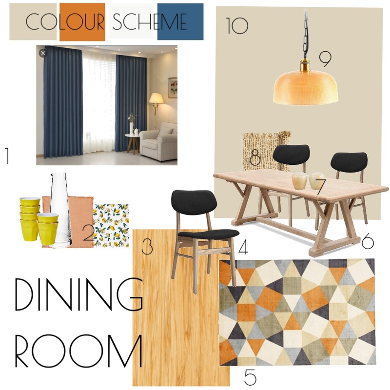 DINING ROOM Mood Board by INTERIORS for living on Style Sourcebook