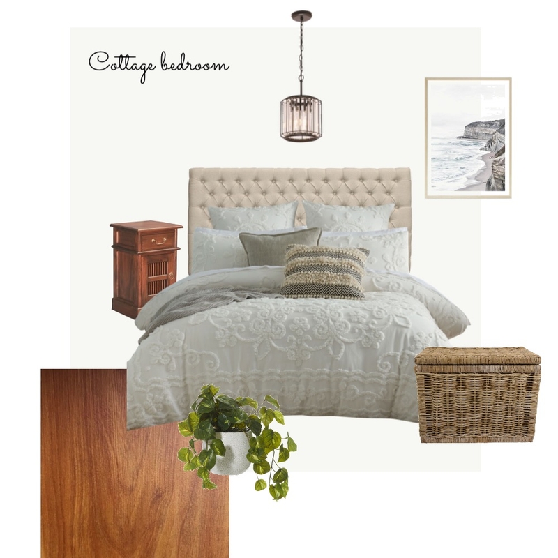 Cottage bedroom Mood Board by CMcGowan on Style Sourcebook