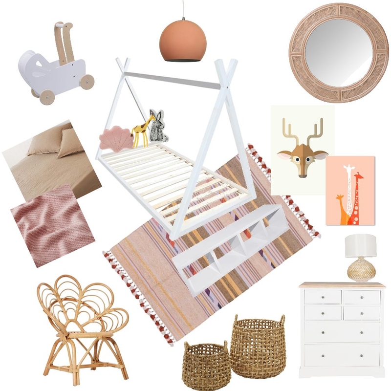 boho young girls room Mood Board by angelamitrevska on Style Sourcebook