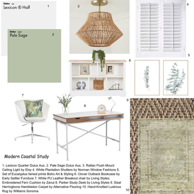 Study Mood Board by CMurray on Style Sourcebook