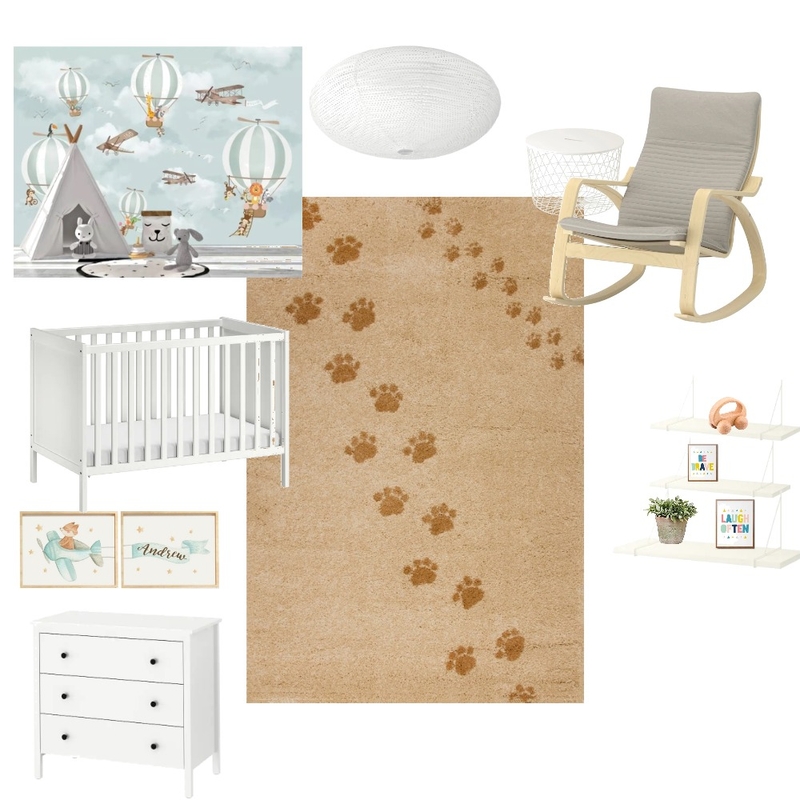 Edi's Nursery room Mood Board by Rozina on Style Sourcebook
