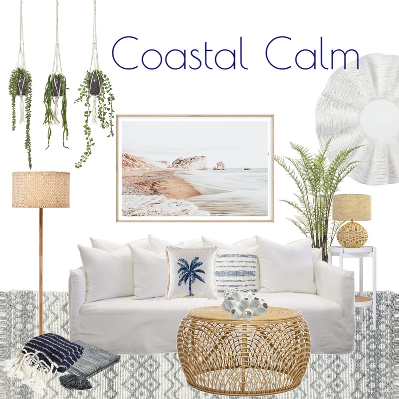 Coastal Calm Living Room Mood Board by Kohesive on Style Sourcebook