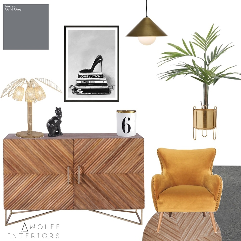 Contemporary luxe Mood Board by awolff.interiors on Style Sourcebook