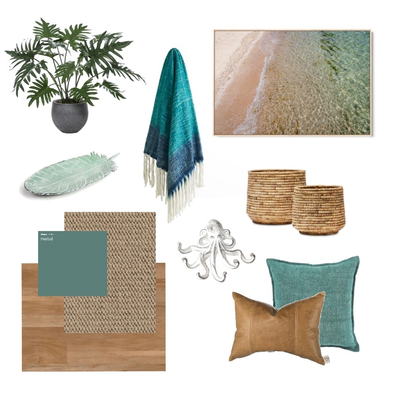 Green Sea Mood Board by sealarkart on Style Sourcebook