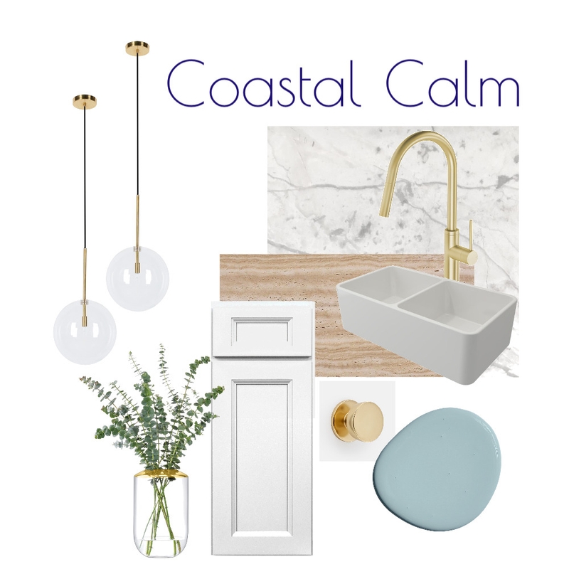 Coastal Calm Flat Lay Kitchen Mood Board by Kohesive on Style Sourcebook