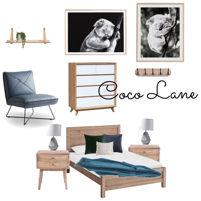 N.Coogee Ethans Bedroom Mood Board by CocoLane Interiors on Style Sourcebook