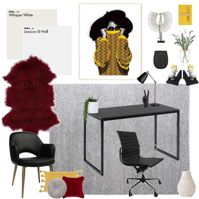 Modern Office Mood Board by Yara Interiors on Style Sourcebook