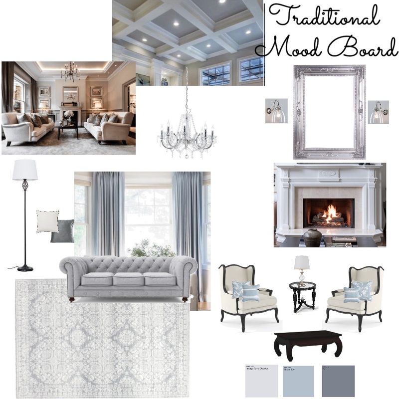 Traditional Mood Board by Ingrid Allen on Style Sourcebook