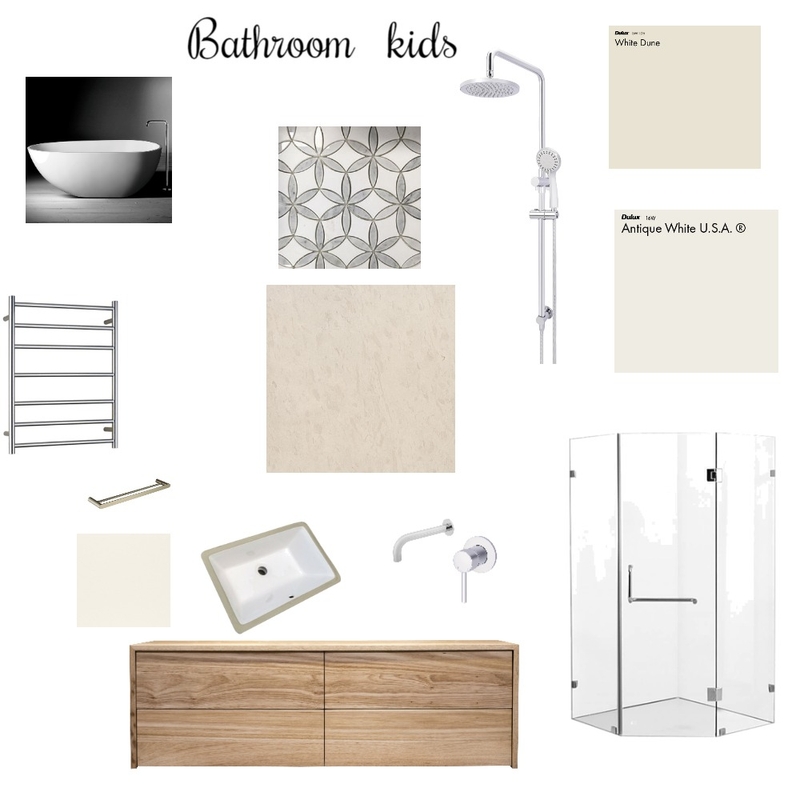 Bathroom kids Mood Board by Karen Levy on Style Sourcebook