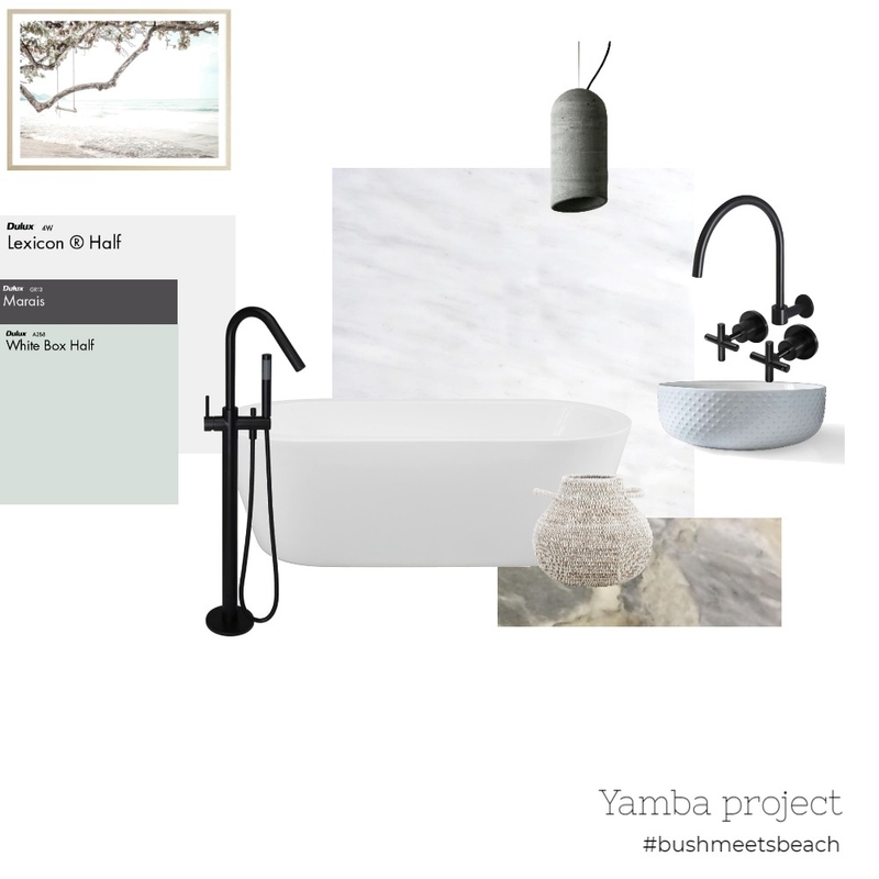 Yamba bathroom #bushmeetsbeach Mood Board by agnes&catherine on Style Sourcebook