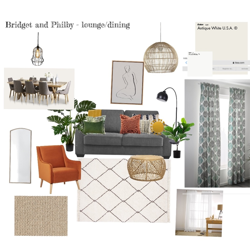 Bridget and Philby Mood Board by Louise Butler on Style Sourcebook