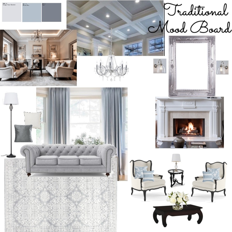 Traditional Mood Board by Ingrid Allen on Style Sourcebook