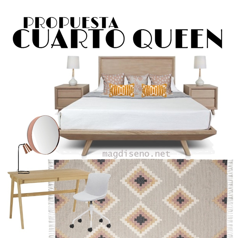 Cuarto Queen Mood Board by magdiseno on Style Sourcebook