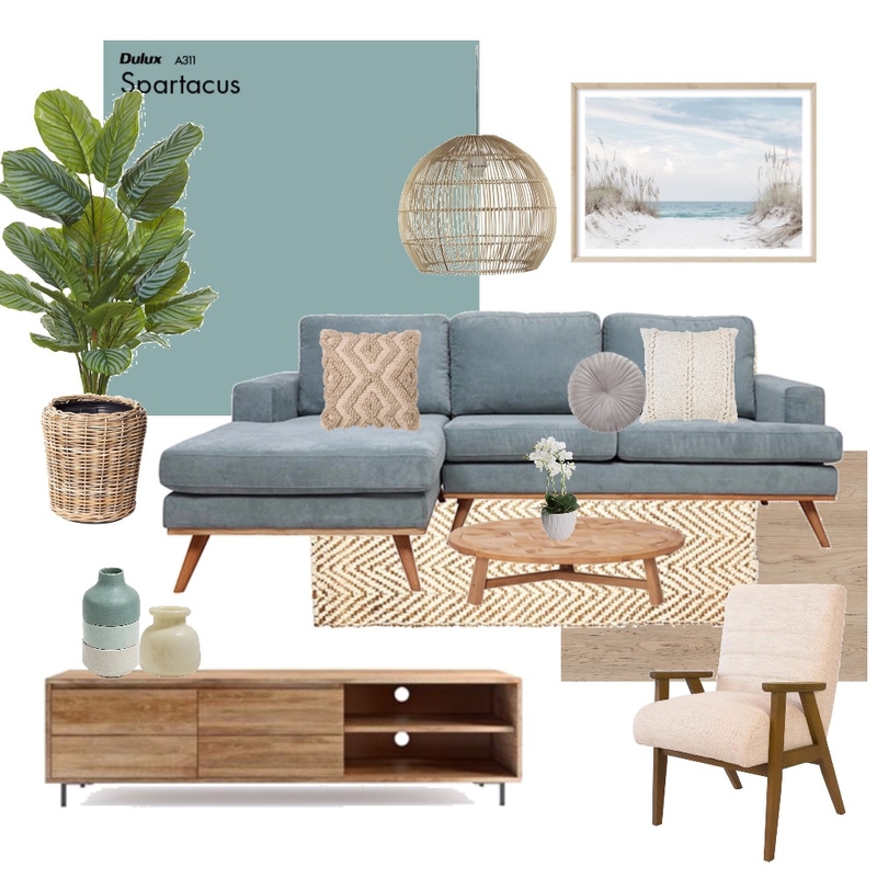 Coastal Farmhouse Mood Board by dovianne on Style Sourcebook