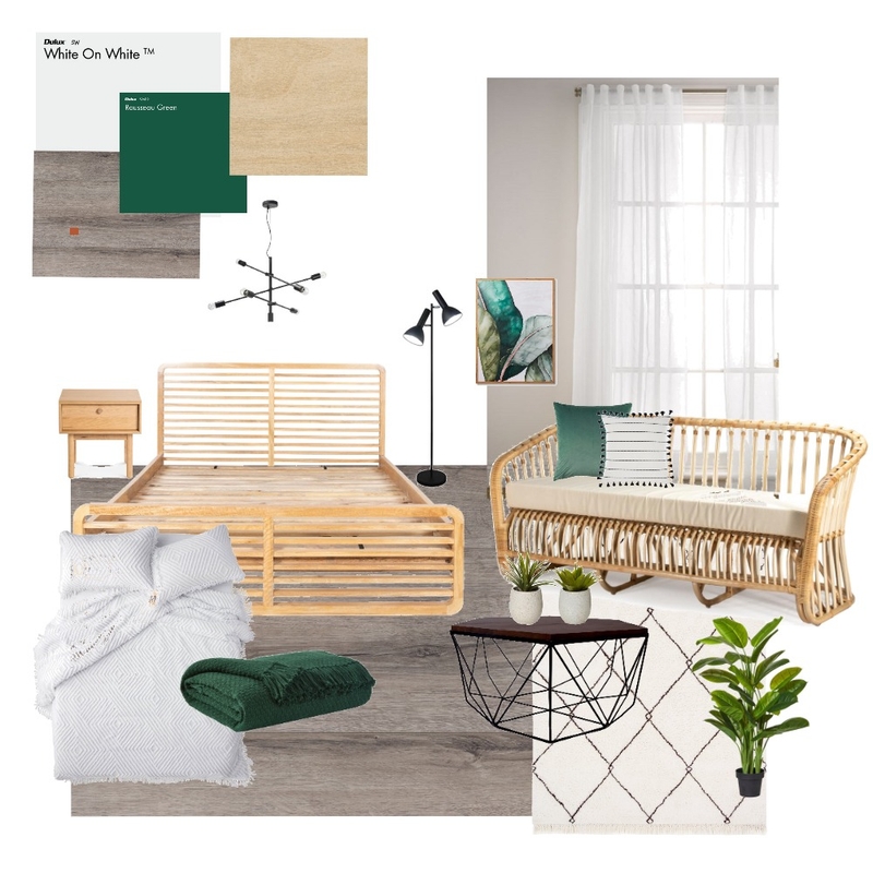 Green Industrial studio Mood Board by KatGetuya on Style Sourcebook