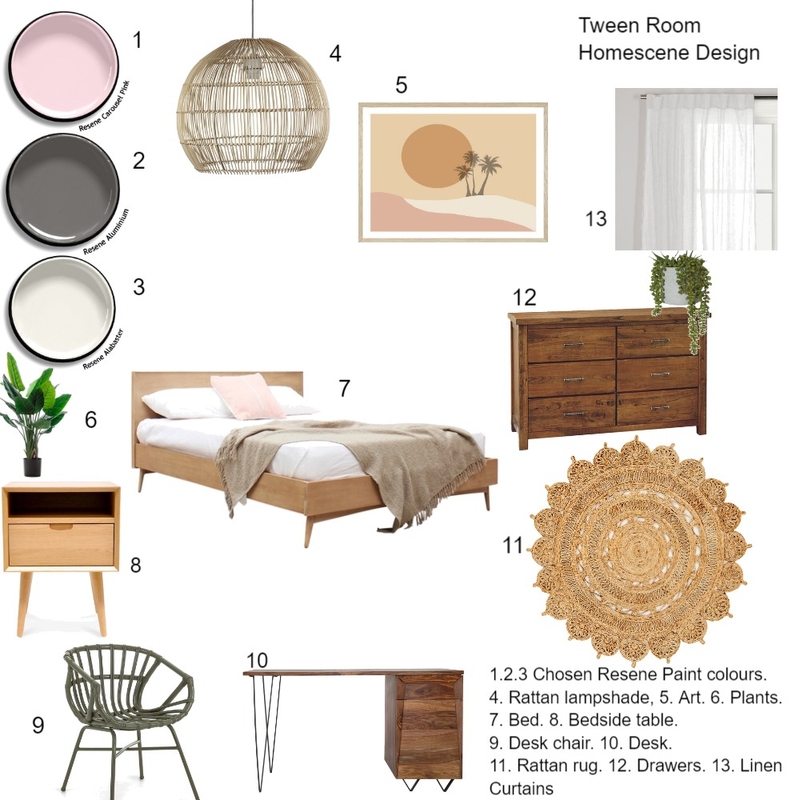 tween room Mood Board by Homescene Journal on Style Sourcebook