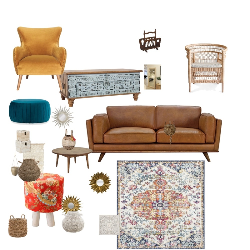 Boho Chic Mood Board by cbella2000 on Style Sourcebook