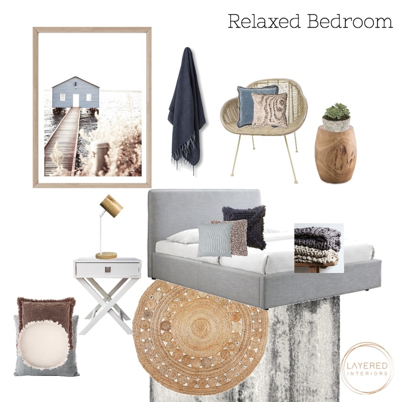 Relaxed Bedroom Mood Board by JulesHurd on Style Sourcebook