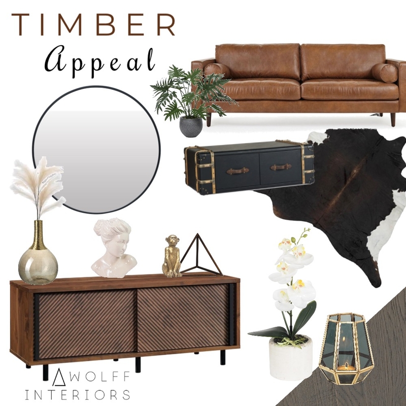 Timber Appeal Mood Board by awolff.interiors on Style Sourcebook