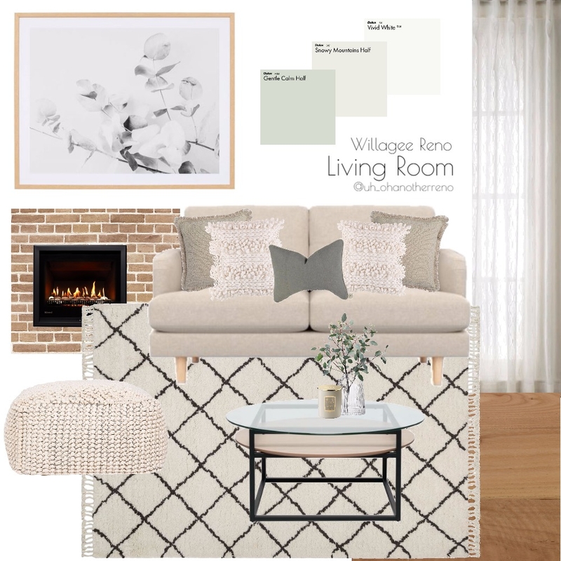 Willagee Reno Living Room Mood Board by AnnabelFoster on Style Sourcebook