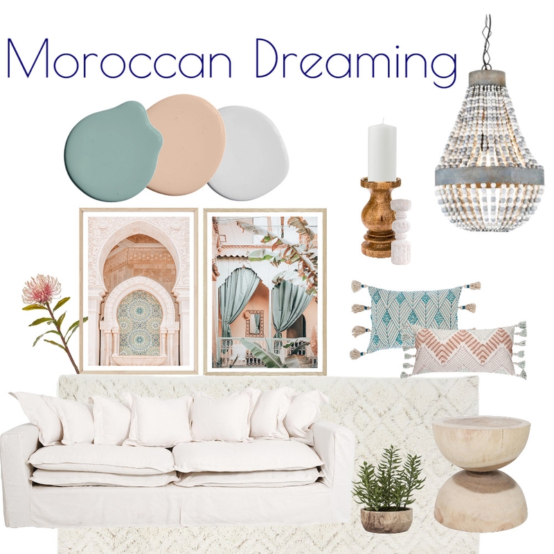 Moroccan Dreaming Mood Board by Kohesive on Style Sourcebook