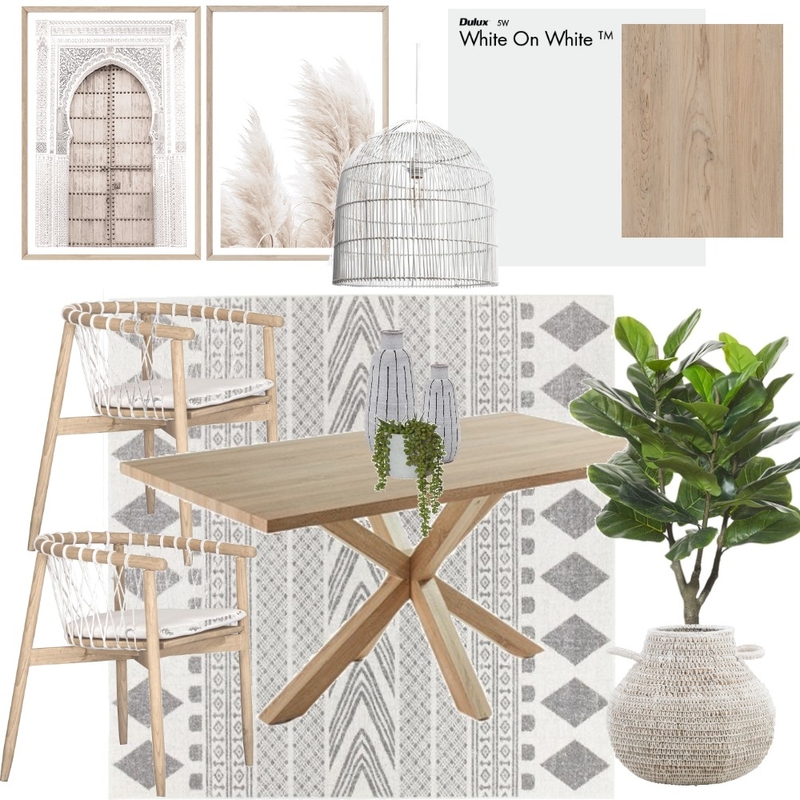 Coastal Dining Room Mood Board by BecHeerings on Style Sourcebook