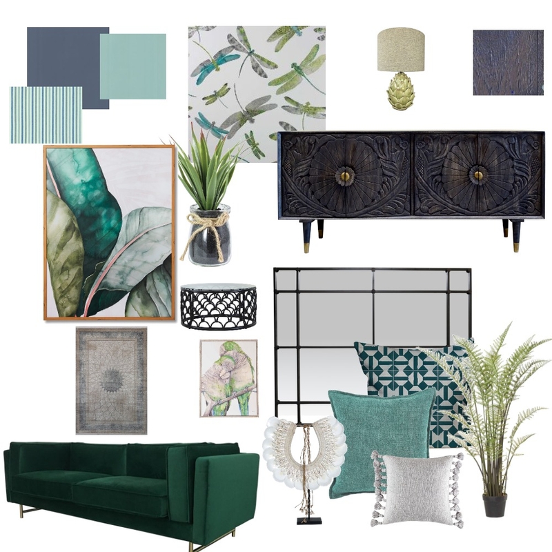 Family Lounge Area Mood Board by Heart & Hearth Studio on Style Sourcebook