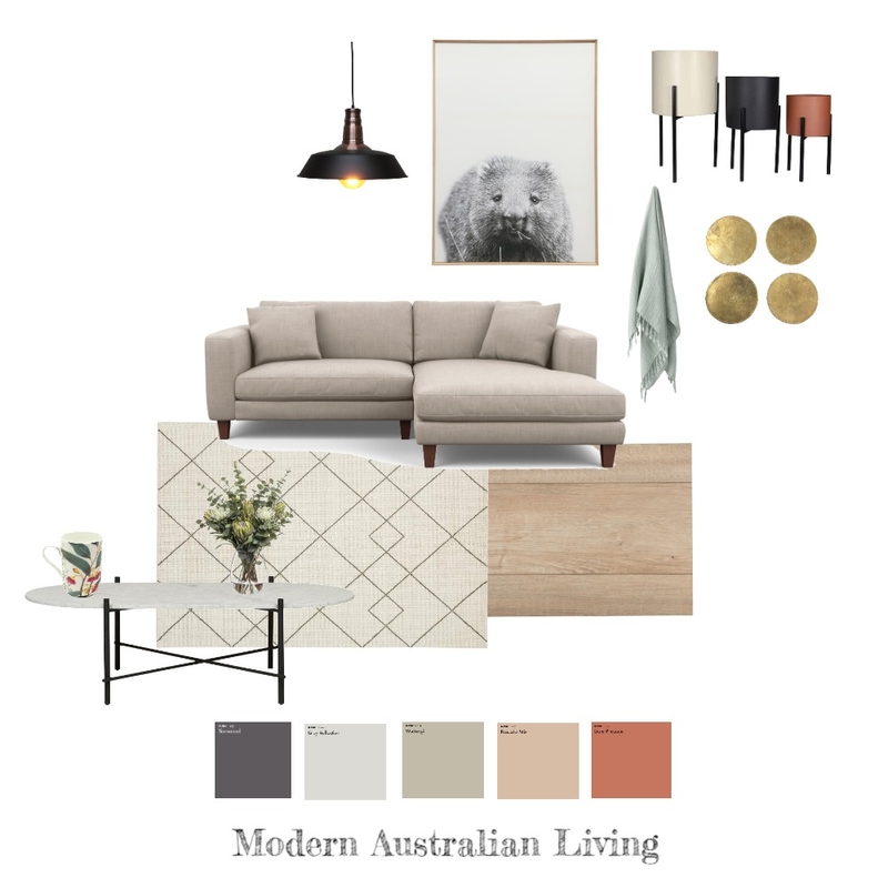 Modern Australian Mood Board by jwheat on Style Sourcebook