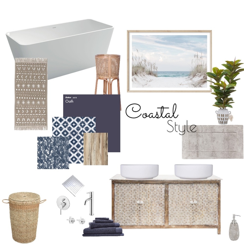 Coastal Style Mood Board by tamikahhoffman on Style Sourcebook