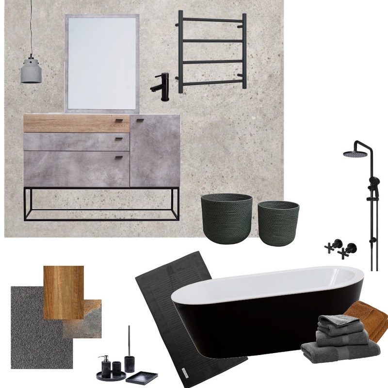 Industrial Mood Board by tamikahhoffman on Style Sourcebook