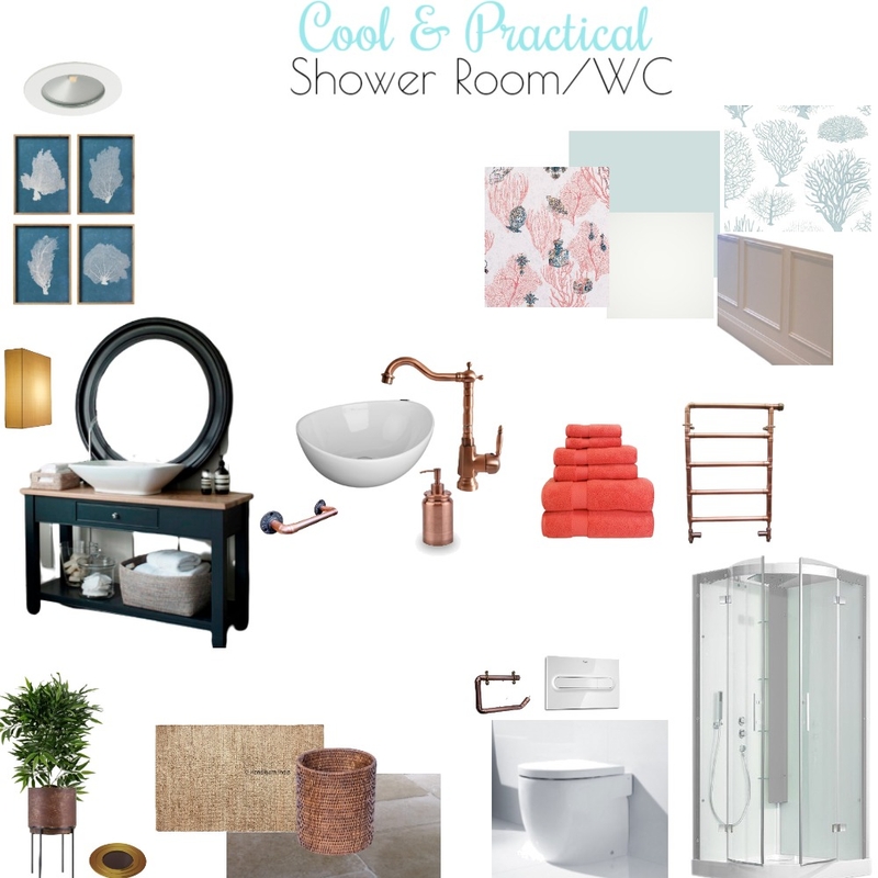 Shower Room/WC Mood Board by marietysallblay@hotmail.com on Style Sourcebook
