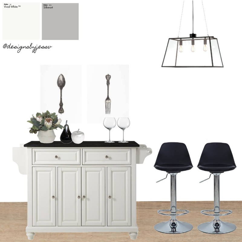 Glam Kitchen Mood Board by Designs by Jess on Style Sourcebook