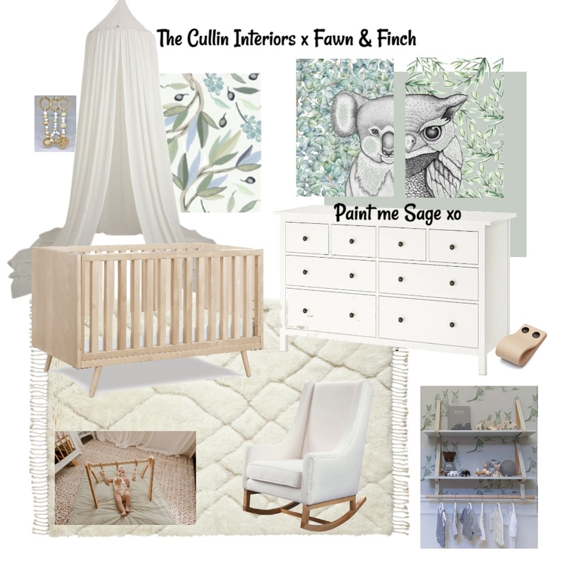 The Cullin Interiors x Fawn & Finch - Nursery Mood Board by BY. LAgOM on Style Sourcebook