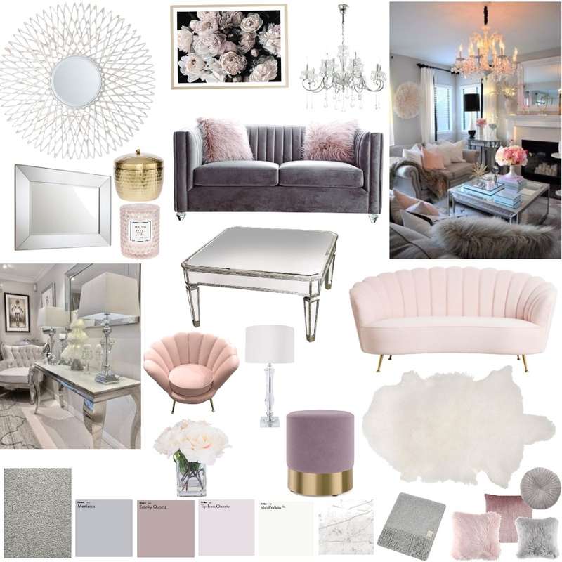 Hollywood glam Mood Board by CathyWardNZ on Style Sourcebook