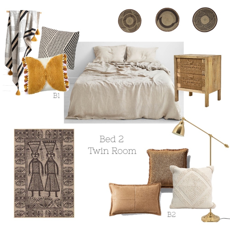 Bed 2 Mood Board by dizain.interiors on Style Sourcebook