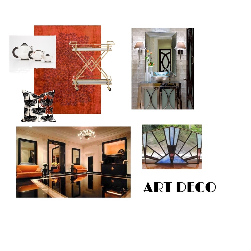 Updated Art Deco Board Mood Board by Mondrianbird on Style Sourcebook