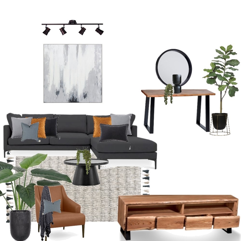 industrial living Mood Board by Zenn House on Style Sourcebook