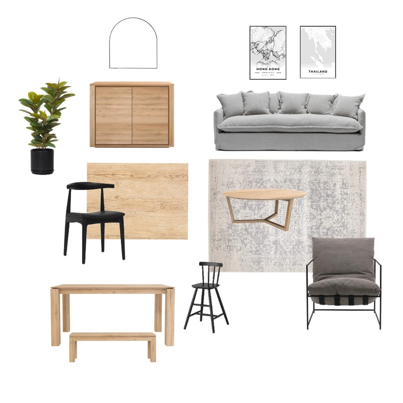 La Cumbre Living Space Mood Board by emockett on Style Sourcebook