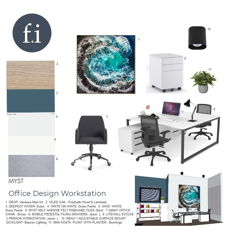 A12 WORKSTATION Mood Board by Fiorella on Style Sourcebook