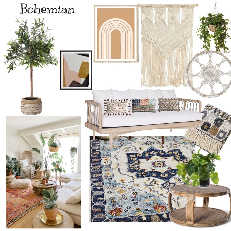 Bohemian Mood Board by Rita Wong on Style Sourcebook