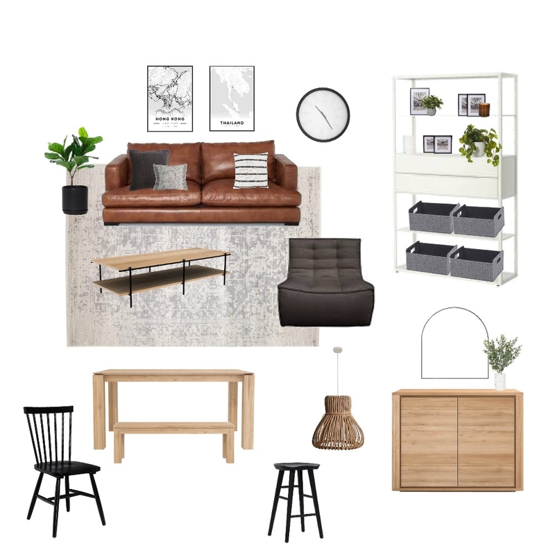 La Cumbre Living Space Mood Board by emockett on Style Sourcebook