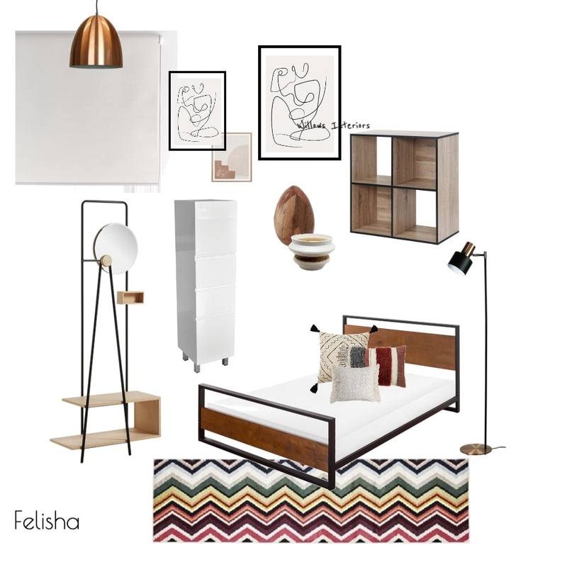 Felisha Mood Board by Willow on Style Sourcebook