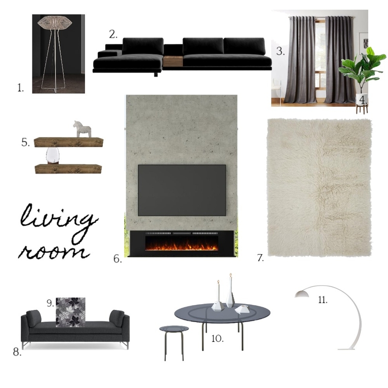 living room Mood Board by yboron on Style Sourcebook